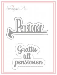 Pensionär och Grattis till pensionen