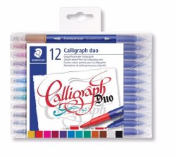 Calligraphy Duo Pen - Set 12 st
