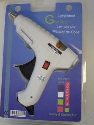 Limpistol med on/off, Limstavar 11/12 mm