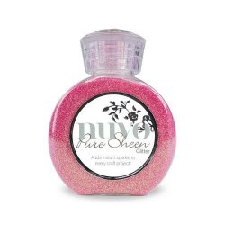 Nuvo Pure sheen glitter - candy pink