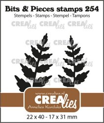 realies Clearstamp Bits & Pieces Leaves