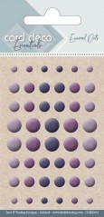 Card Deco Essentials - Enamel Dots Purple