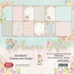 Craft&You Amore Mio Papersblock 6x6