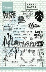 MarianneDesign clear stamps Craft dates 1