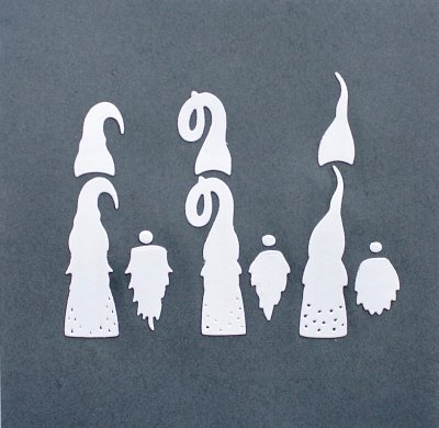 Zoom bild av SkapatAv´s Tre små söta tomtar Gnomes