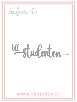 Zoom bild av till studenten