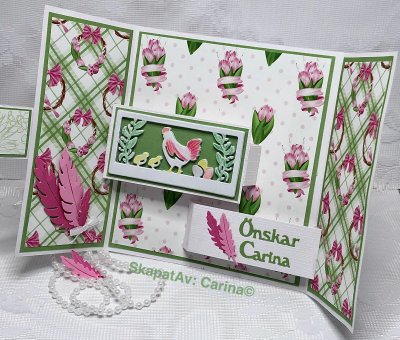 Zoom bild av SkapatAv´s Dies Påskmotiv med tupp & Kycklingar