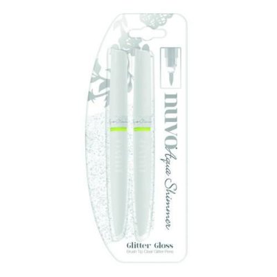 Nuvo Aqua flow pens glitter gloss 2 pack