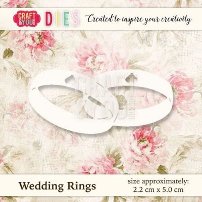 Craft&You Cutting Die Wedding Rings