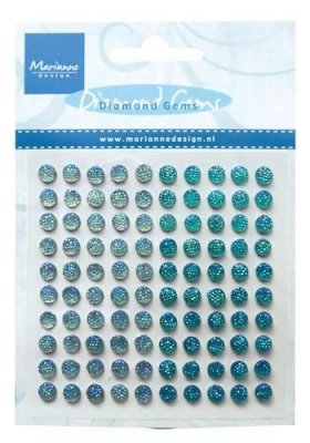 Marianne Design Diamonds Gems light blue & blue
