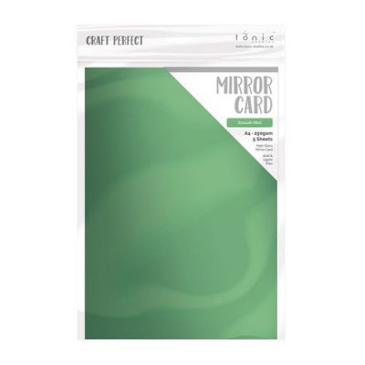 Tonic Studios mirror card - gloss Smooth Mint