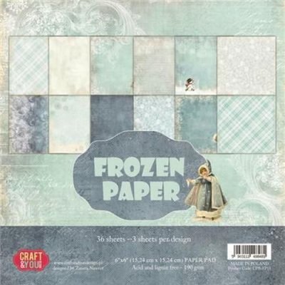 Craft&You Frozen pappersblock 6x6