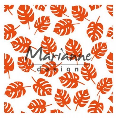 Marianne Design Embossing Folder Tropical leaves